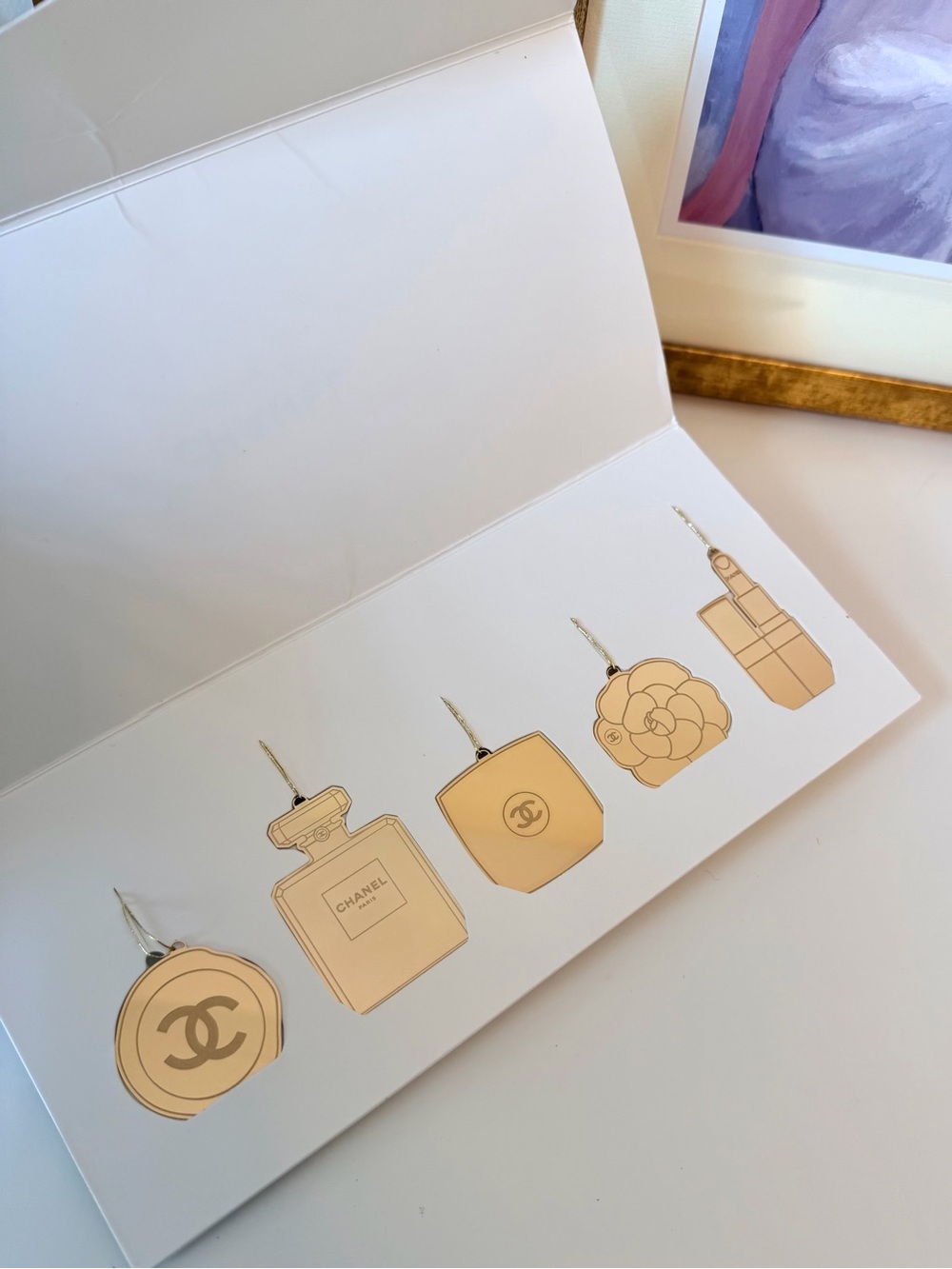 Chanel Beauty Metal Charm/Ornament Set